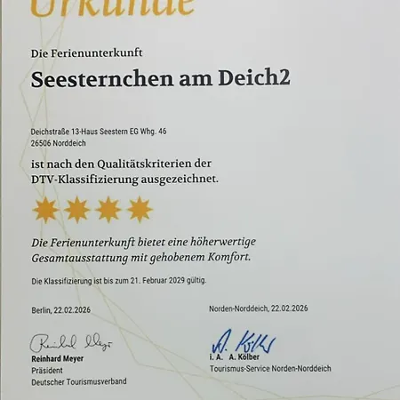 Seesternchen Am Deich2 C46 Appartement Norden